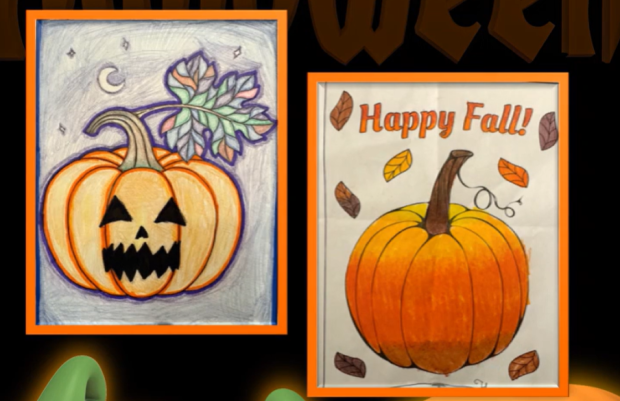 Halloween-salibas Halloween drawings