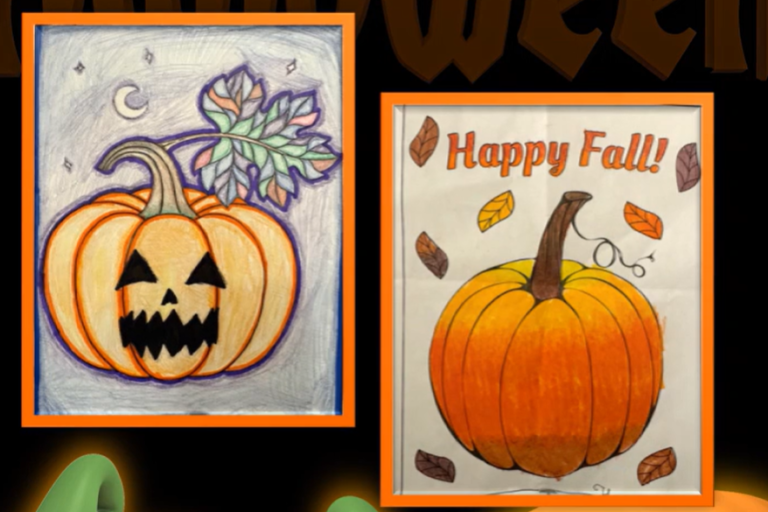 Halloween drawings