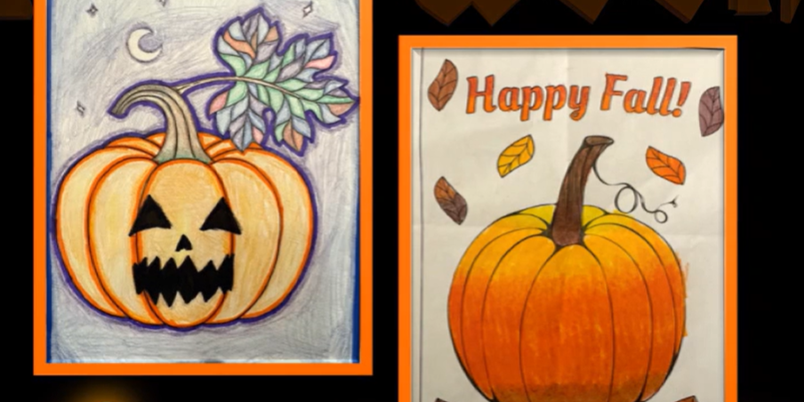 Halloween drawings