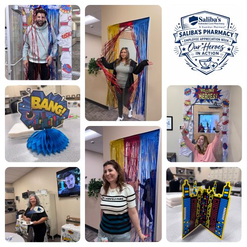 Employees as superheroes for employee appreciation day