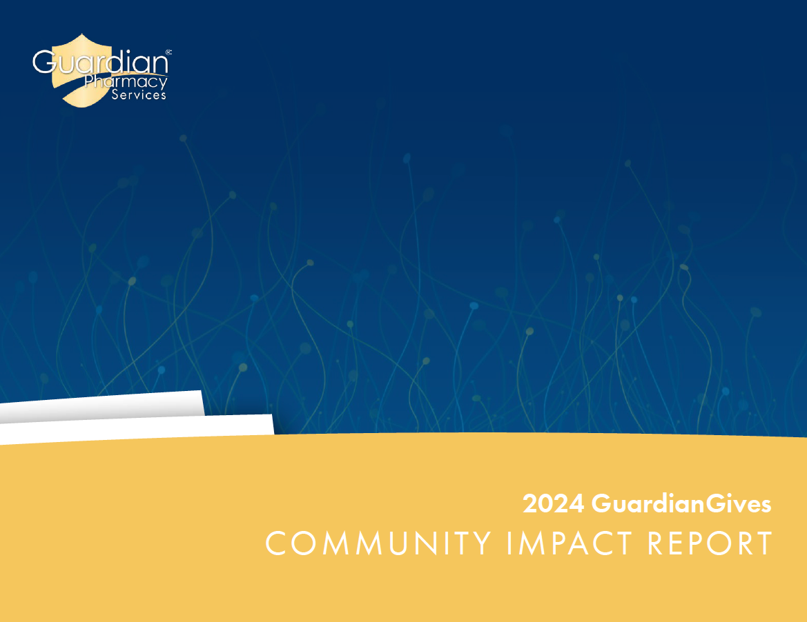 2024 GuardianGives Community Impact Report Cover Page